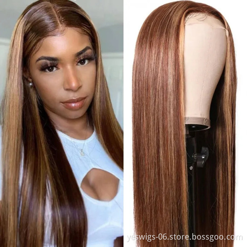 Straight Short Bob Wigs Human Hair Hd Full Lace Front Wig Raw Brazilian Natural Virgin Human Hair Transparent Lace Frontal Wig